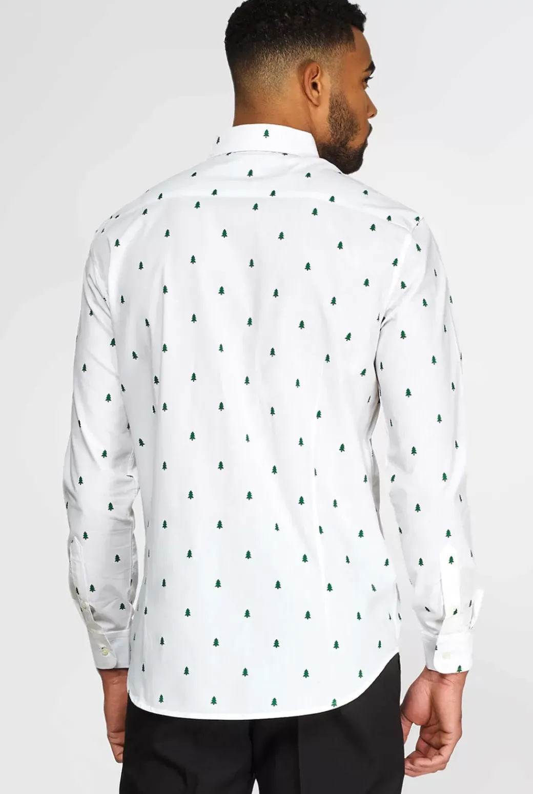 OppoSuits Christmas Trees^Men Christmas Shirts