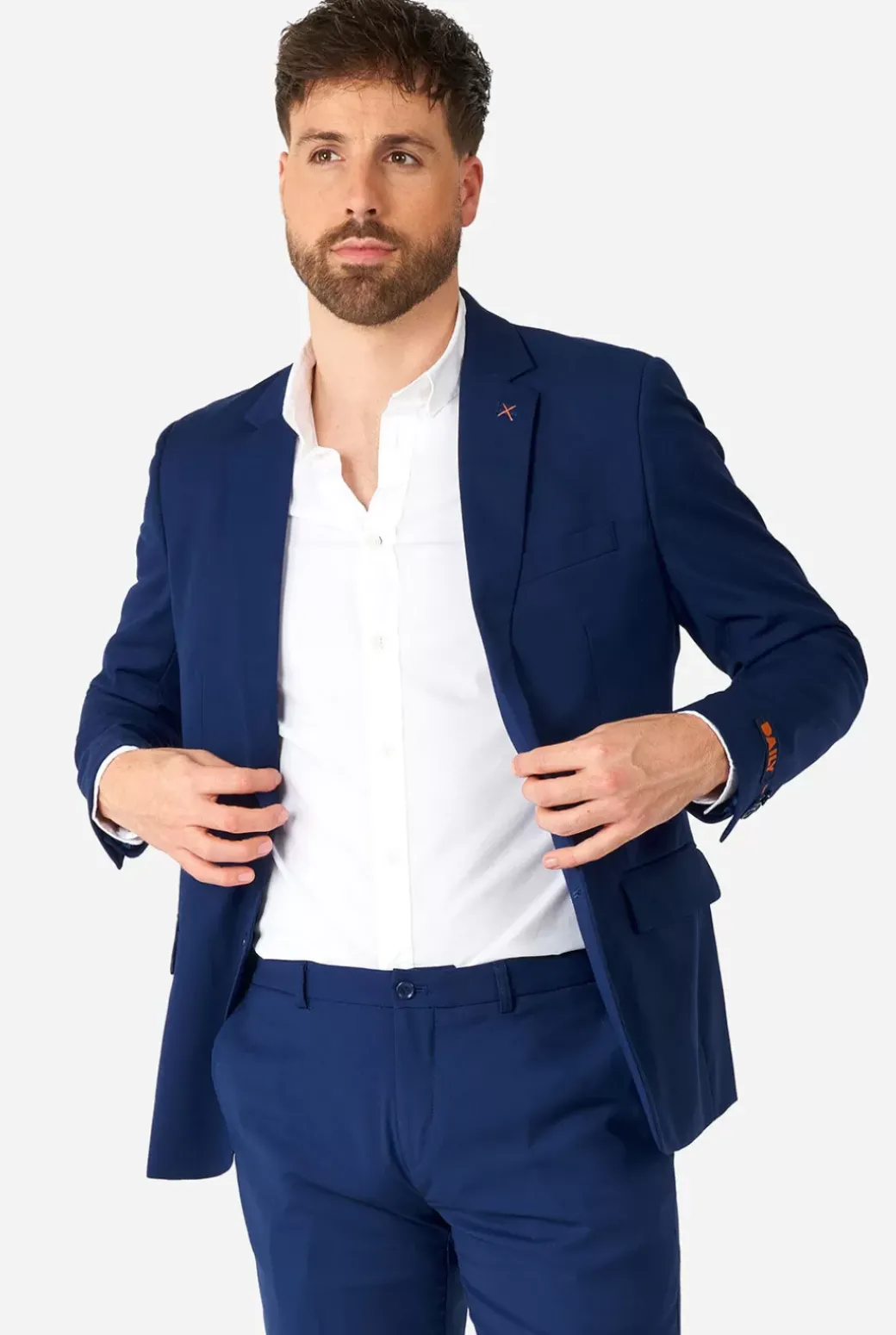 OppoSuits Daily Dark Blue^Men Prom Suits