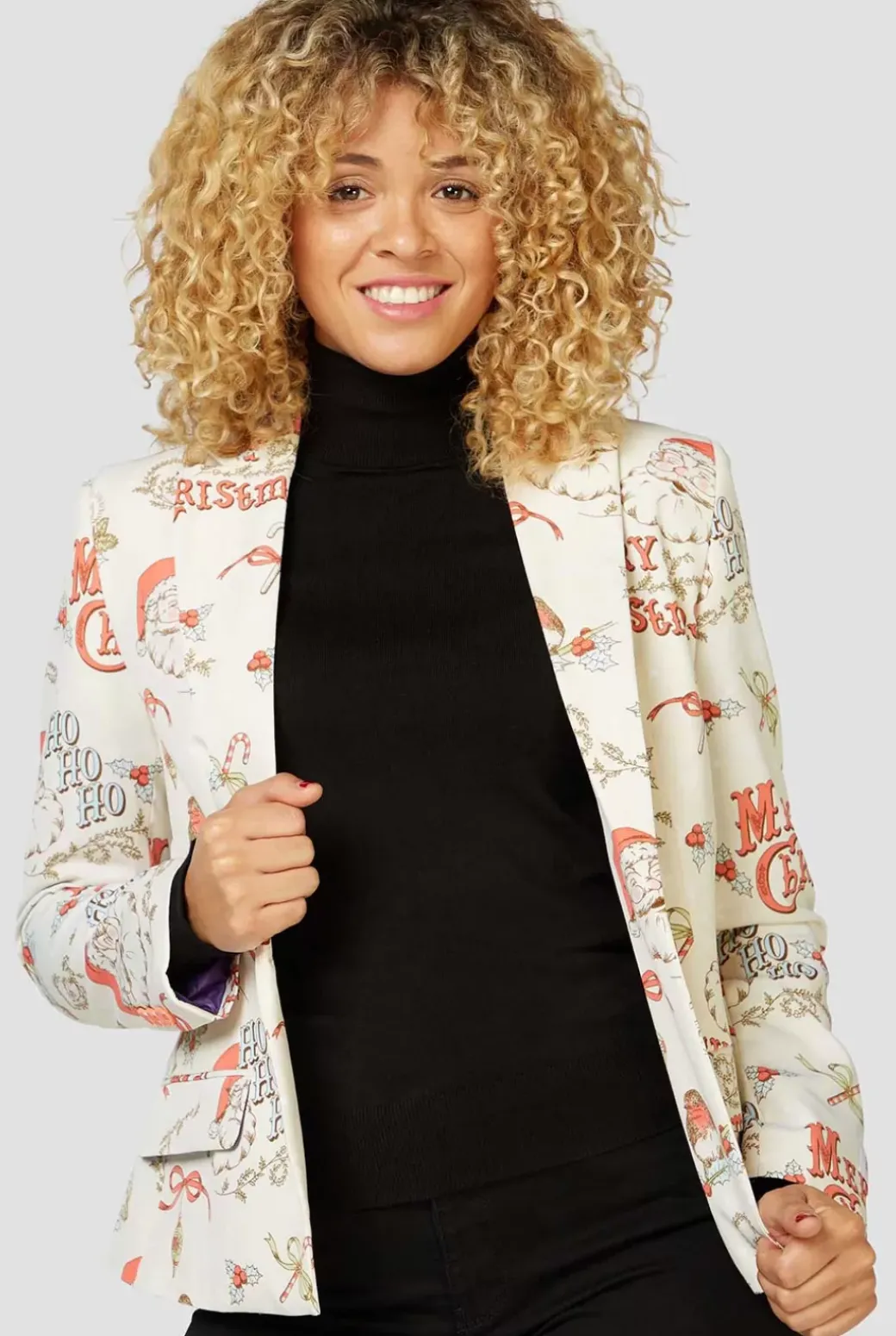 OppoSuits Hohoholly^Women Christmas Blazers